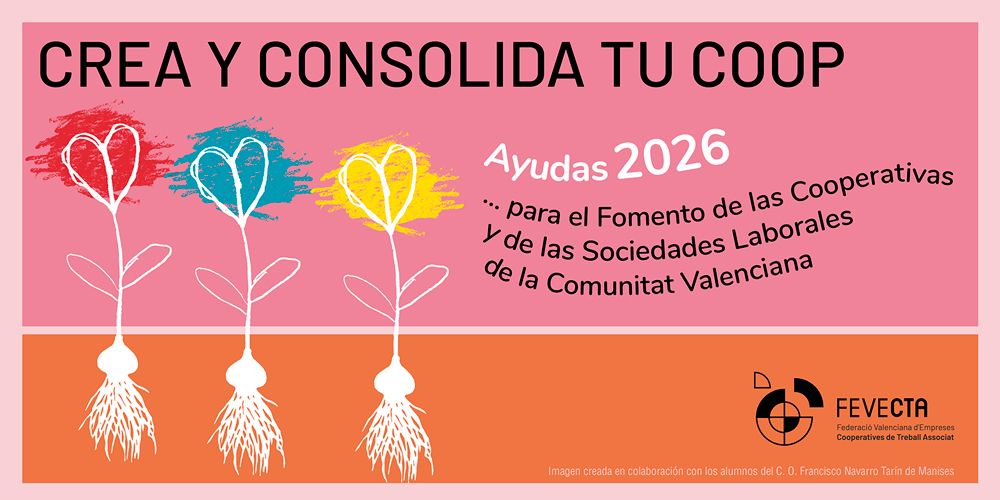 Ampliat el termini de sol·licitud d'ajudes ESEILS i ESCREA de la GVA per a les cooperatives valencianes